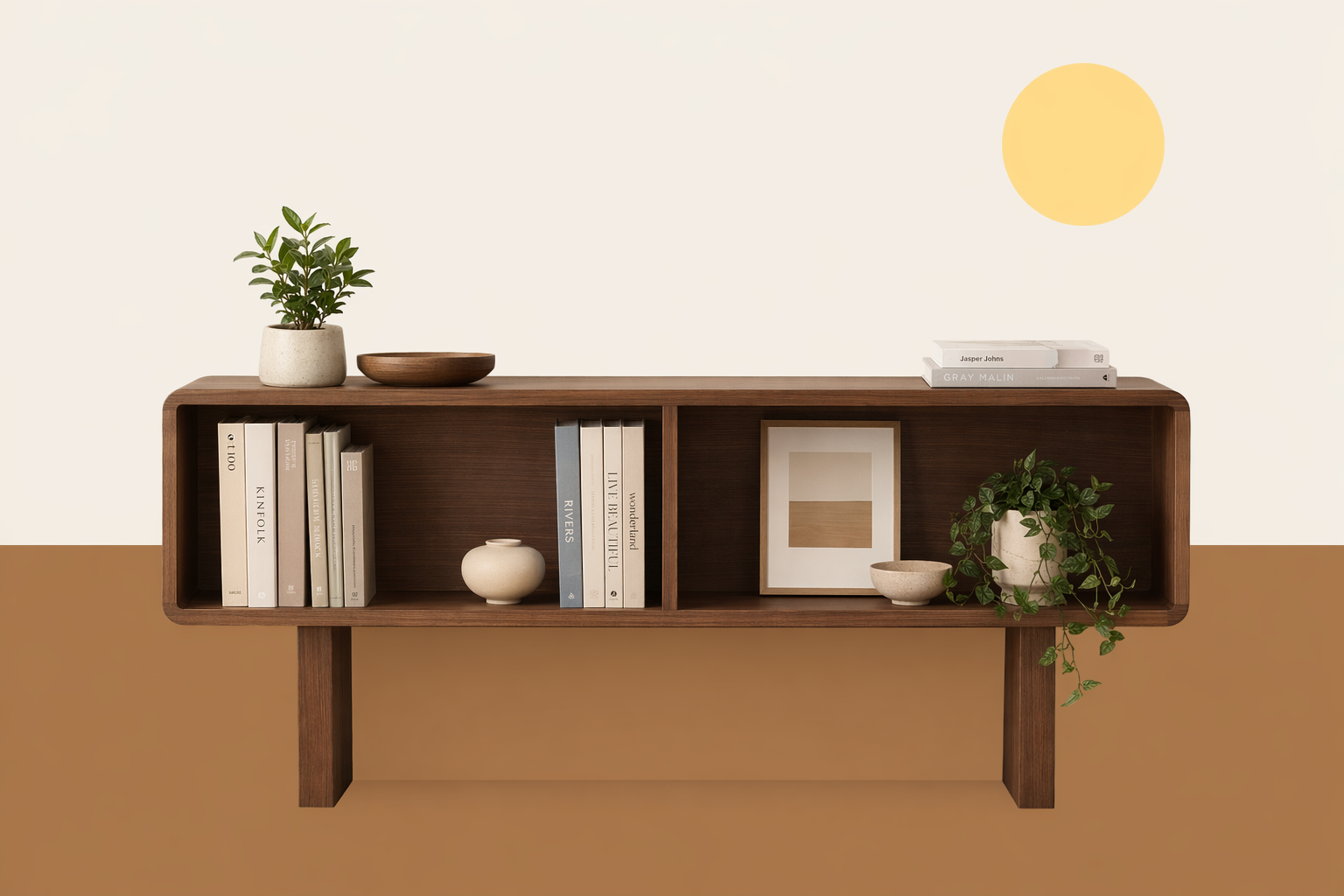 Bookshelf mask edit output
